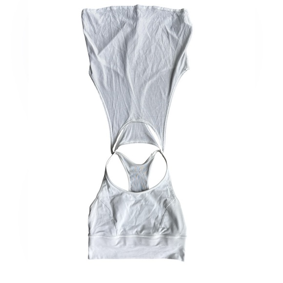 Lululemon Pushing Limits Tank White Size 4 W1ADJS - Picture 6 of 7